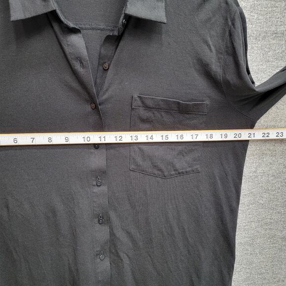 CUYANA MENSTYLE BUTTON DOWN SHIRT WITH FRONT POCKET, SIZE M - Picture 4 of 5